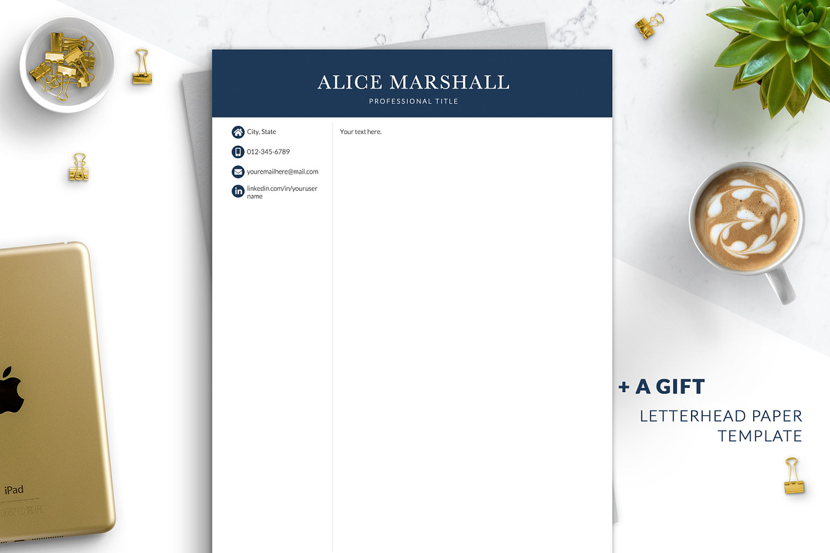 C-Level Modern Resume Template Word, a Resume Template by BestResumes.Co (Photo 5 of 7)
