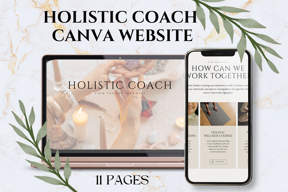 HOLISTIC BUSINESS MEGA BUNDLE, a Branding & Logo Template by Daring Digies (Photo 3 of 9)