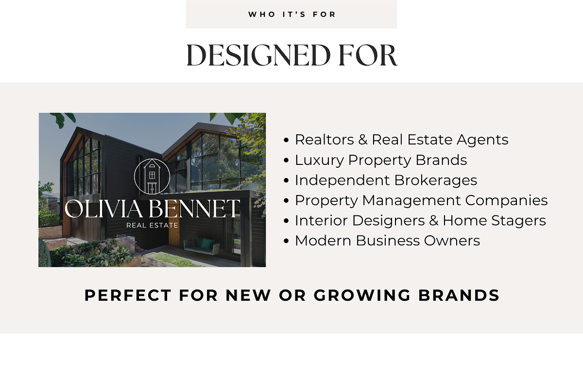 Realtor Canva Logo Kit | Real Estate, a Branding & Logo Template by BrandhavenStudio (Photo 3 of 10)