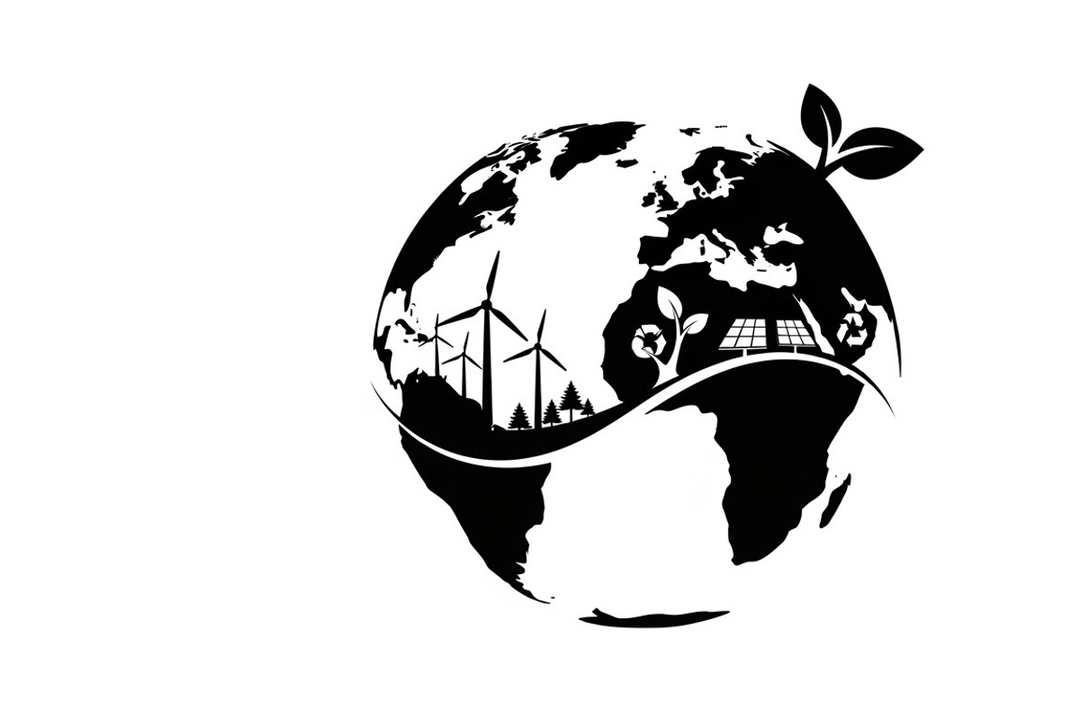 earth care symbol silhouettes, an Illustration by Amazin_art (Photo 13 of 31)
