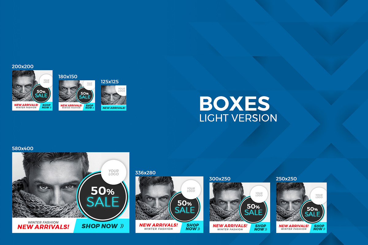 Web Banners Optimized for Google Ads, a Templates & Theme by Better Be a Designer (Photo 10 of 10)