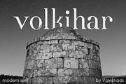 Volkihar | Modern Serif Font, a Serif Font by Voleshads (Thumbnail 1 of 6)