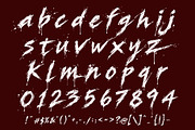 Huntwakes Midnight Slash Grunge font, a Handwritten Font by HypeWorksCo (Thumbnail 15 of 15)