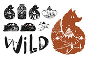 16 wildlife posters, an Animal Illustration by JULYMILKS (Thumbnail 1 of 7)