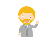 Wedding characters in cartoon style, a Person Illustration by asantosg (Thumbnail 21 of 25)