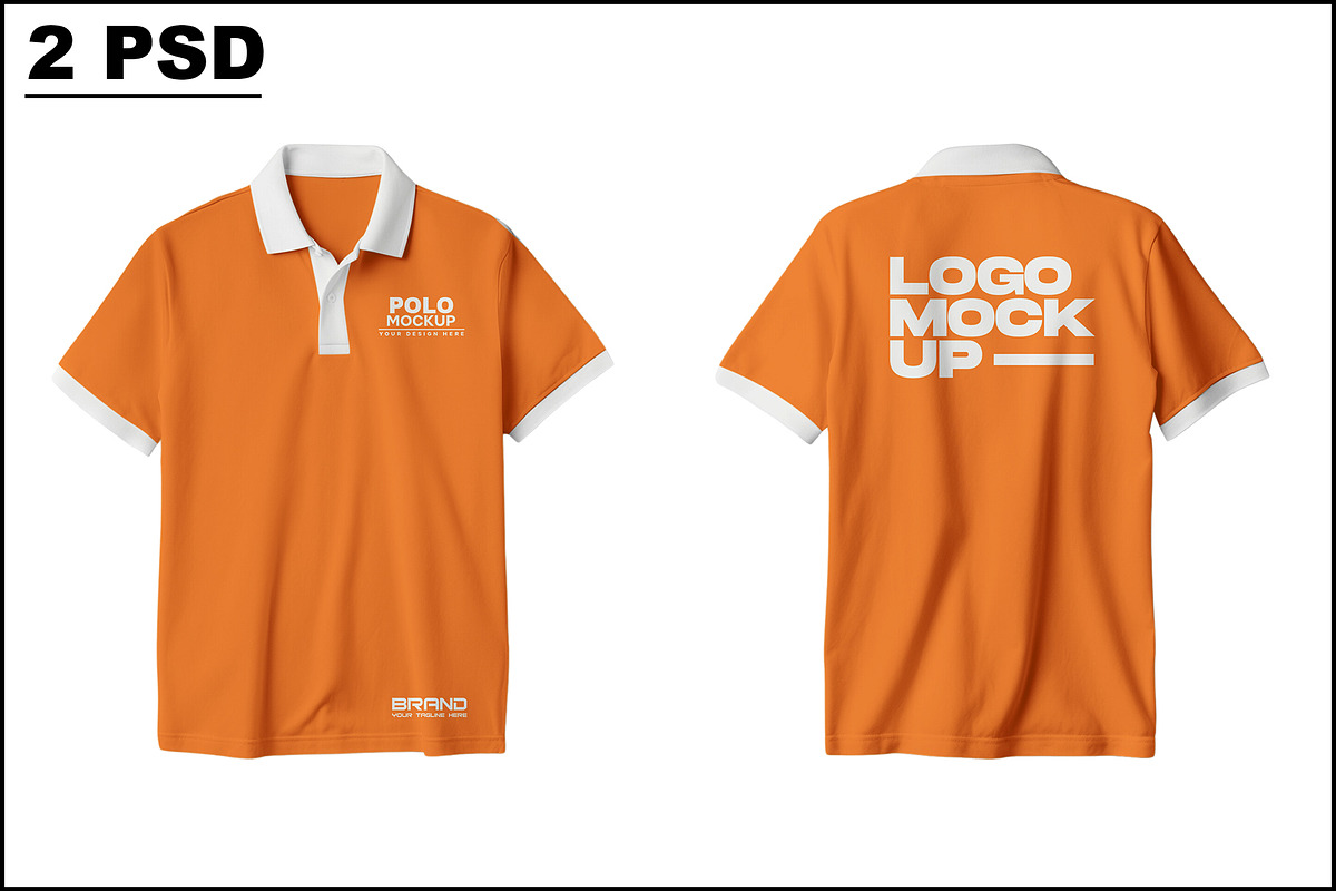 Polo Shirt Mockup, an Apparel Mockup by GraphicsPixel (Photo 1 of 3)