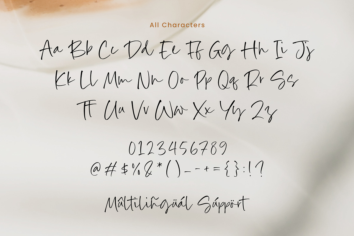 Apricote Smoothie Font, a Script Font by Timurtype (Photo 6 of 7)