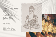 71 items India Dreams Ethnic Set, an Illustration by anvinoart (Thumbnail 2 of 16)