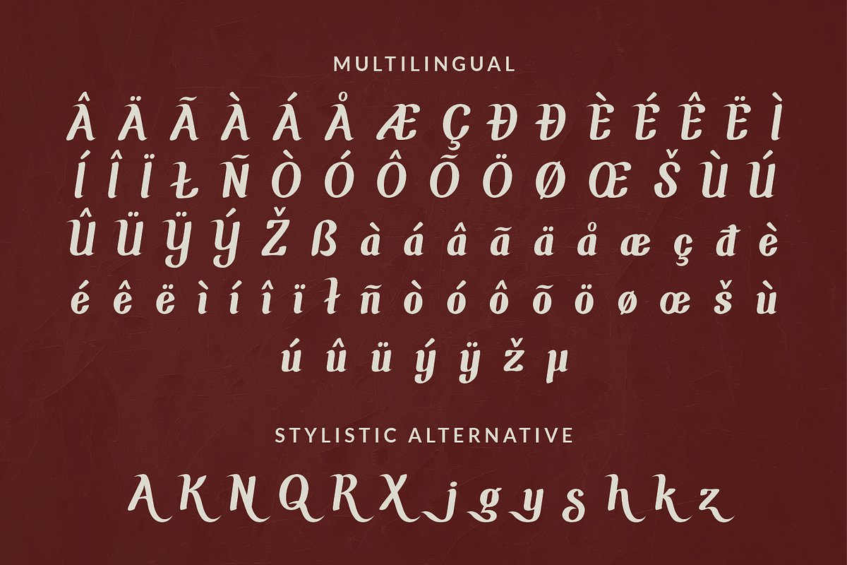 Chunky Wally Font, a Serif Font by Patria Ari (P4tcreativa) (Photo 13 of 17)