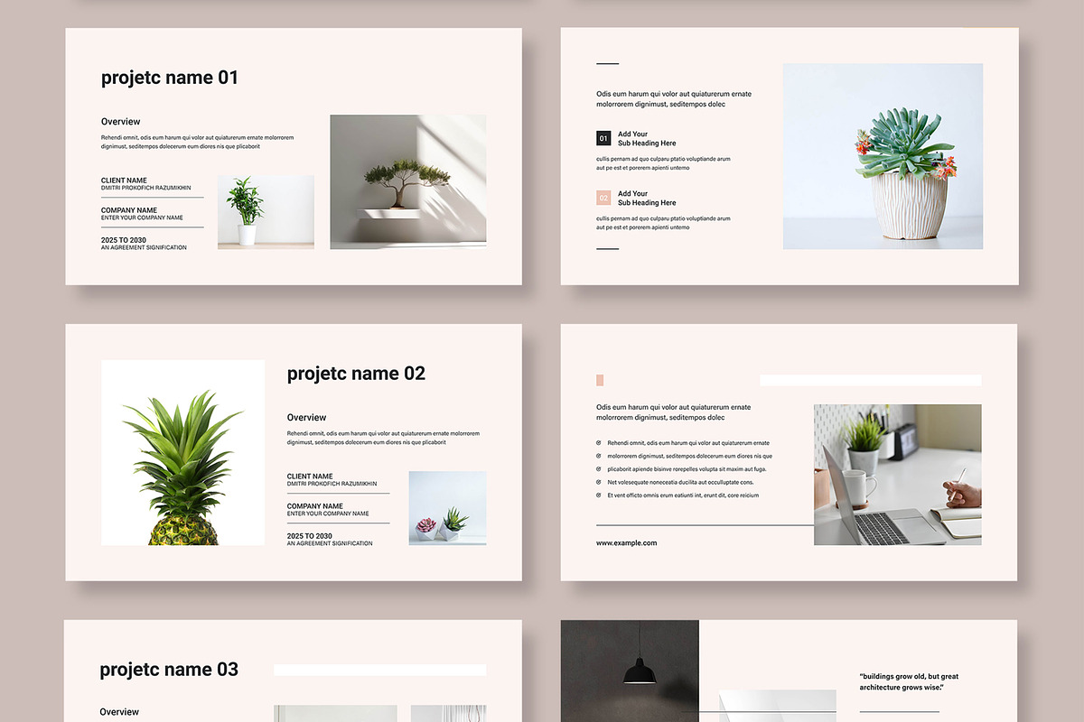 Portfolio Presentation Template, a Presentation Template by MightyDesign (Photo 4 of 8)
