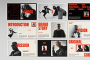 ENMA Bold Modern Keynote Template, a Presentation Template by Portocraft (Thumbnail 1 of 7)