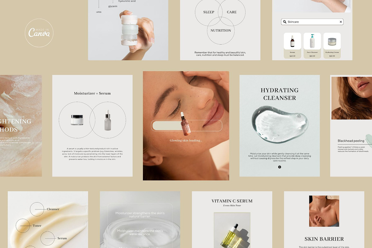 Beauty Instagram Templates