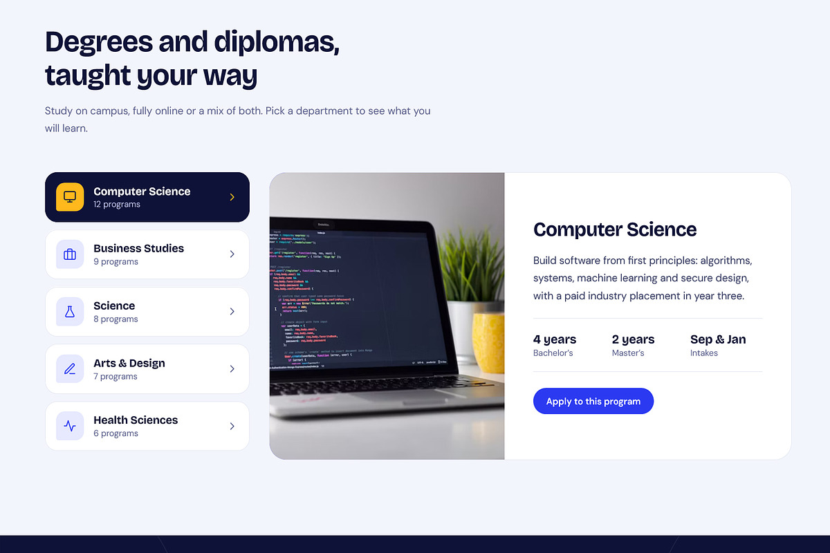 Lyceum - Education HTML Template, a HTML Template by Helenshop (Photo 4 of 5)