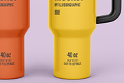 Tumbler Mockup - 6 views, a Cups & Container Mockup by Illusiongraphic (Thumbnail 13 of 17)