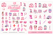 Watercolor Medical Clipart, a Pattern Graphic by S Graphic Studio (Thumbnail 2 of 3)