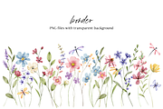 Floral watercolor set, clipart., a Decorative Illustration by Larisa Maslova (Thumbnail 5 of 13)
