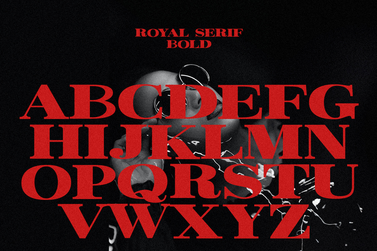 Royal Serif Display Font, a Serif Font by Synk Designs  (Photo 5 of 6)