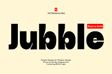 Jubble Extra Bold