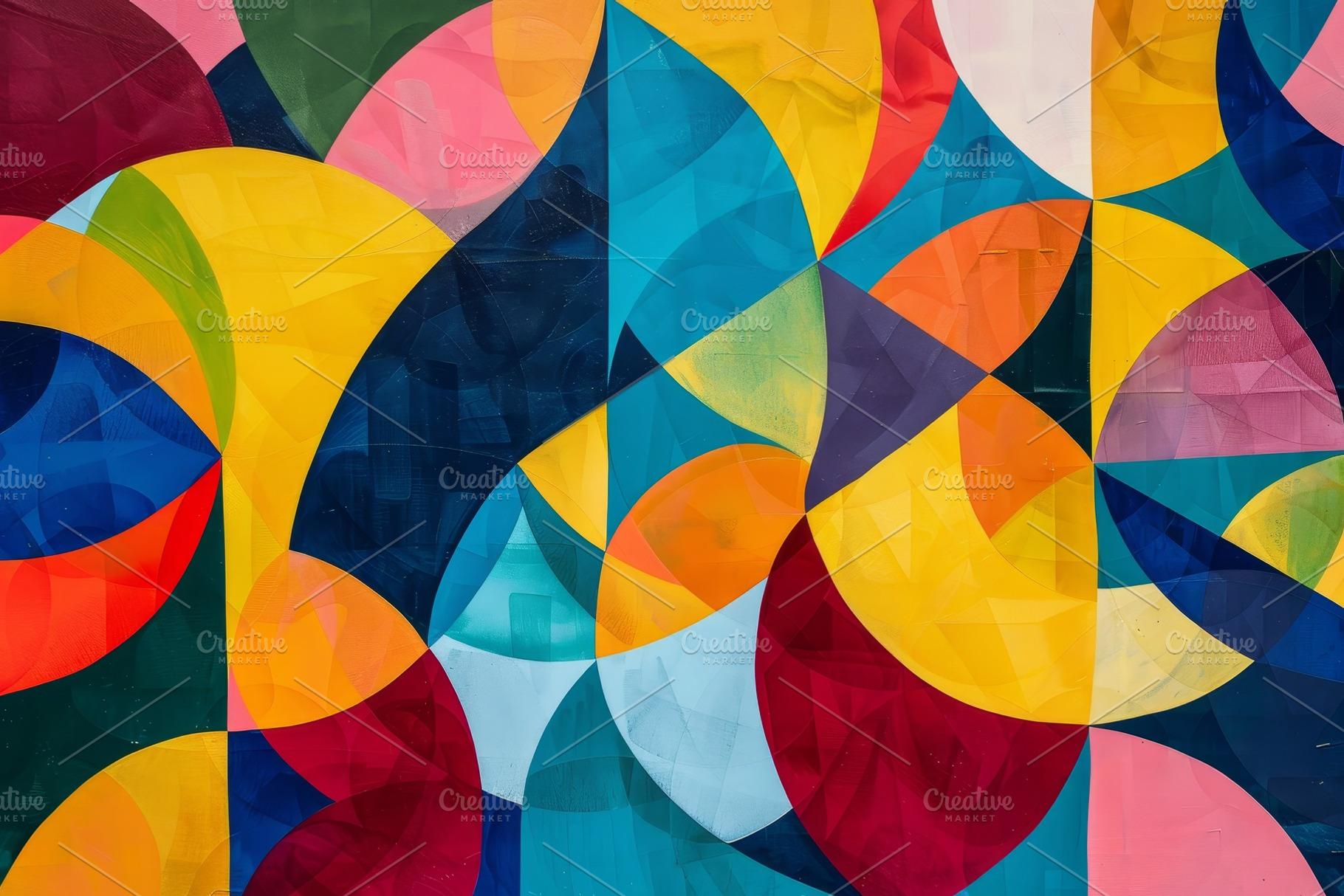 Intricate abstract painting featurin, a Photo by Iftikhar Alam