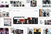 MAMAYU - Lookbook Keynote Template, a Presentation Template by deasign (Thumbnail 1 of 16)