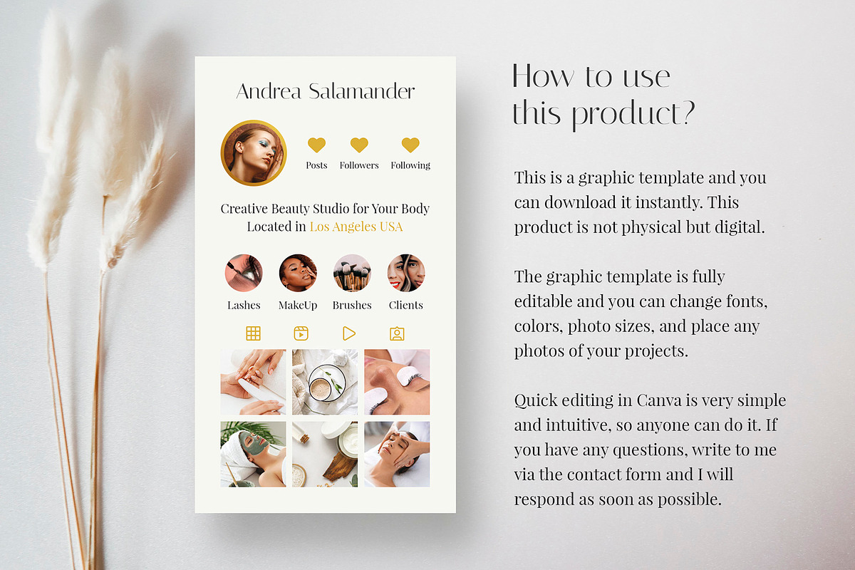 Esthetician Business Card Template, a Business Card Template by artbart (Photo 8 of 8)