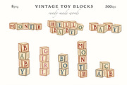 Teddy Bear. Vintage Watercolor, an Animal Illustration by Ooh Lily (Thumbnail 7 of 19)