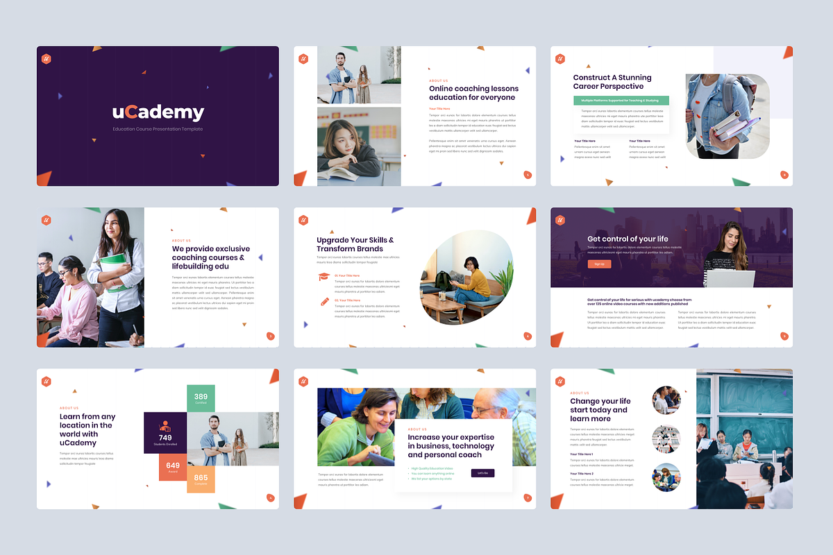 Education Course PowerPoint, a Presentation Template by YossyOneStd (Photo 2 of 5)