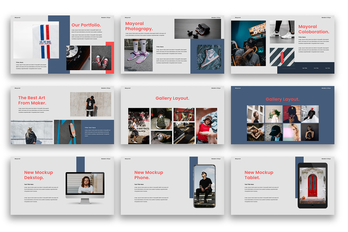 Mayoral – Business PowerPoint, a Presentation Template by kreatifreya (Photo 4 of 5)