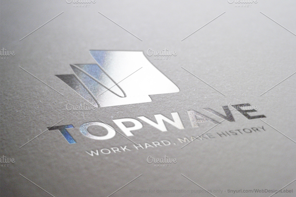 Top Wave Logo, a Branding & Logo Template by Web Design Label (Photo 3 of 5)