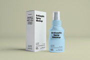 Antiseptic Spray Mockup, a Packaging Mockup by graphicook (Thumbnail 2 of 4)