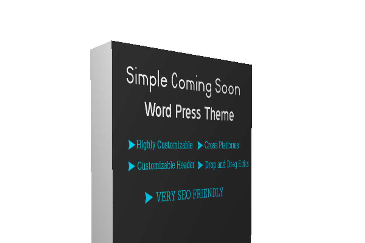 Coming Soon Page Word Press, a WordPress Template by Web Pro Media Inc (Photo 1 of 5)