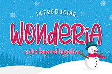 Wonderia | Display Font