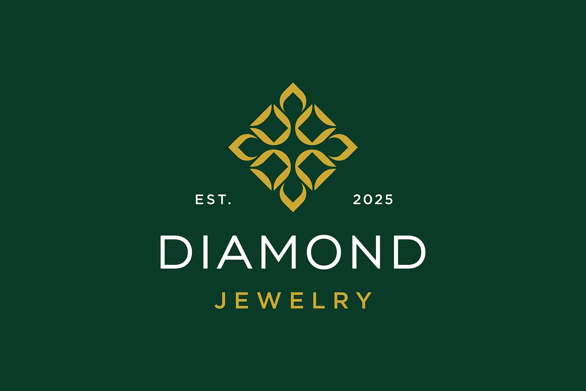 Monogram Letter D Diamond Logo, a Branding & Logo Template by Buqancreative (Photo 1 of 2)