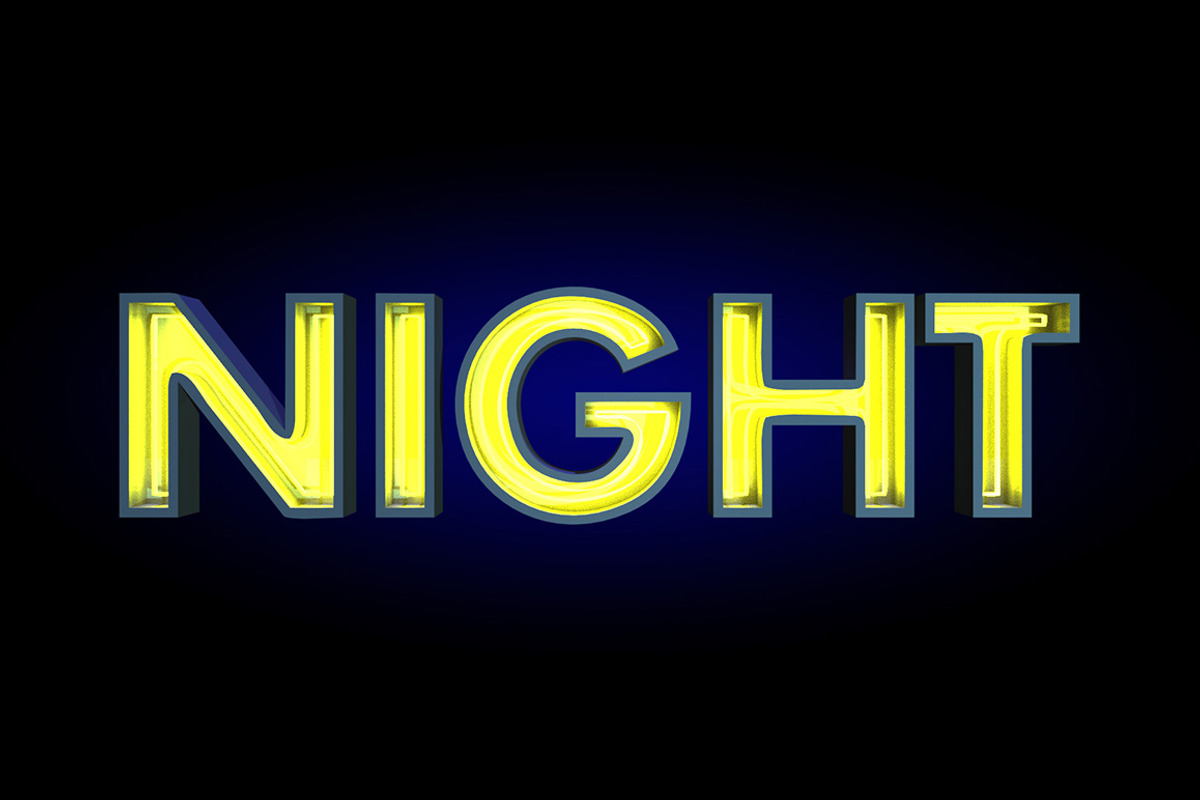 3D FONT | NEON | 3D PSD preview 6