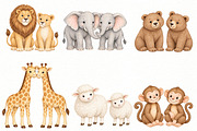 Noah’s Ark Clipart Bundle, an Animal Illustration by Villa 11 Estudio (Thumbnail 3 of 8)