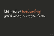 Mix Penfriend - Natural Handwriting, a Handwritten Font by Mix Fonts (Thumbnail 3 of 9)