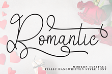 Romantic | Script Font