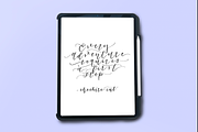 25 Brush Procreate Lettering Bundle, a Brush Add-On by The Pigeon Letters (Thumbnail 10 of 12)