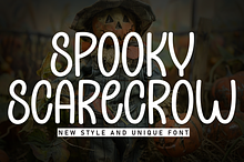 Spooky Scarecrow | Script Font
