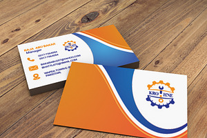 Customizable business cards