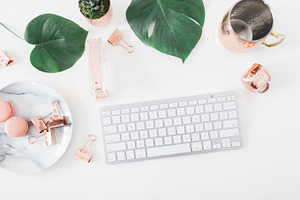 Desktop flatlay styled stock photo containing stock, stock photography, and