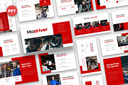 Modriver Car Services Powerpoint, a Presentation Template by kerismaker (Thumbnail 1 of 6)