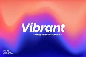 60 Vibrant & Holographic Textures
