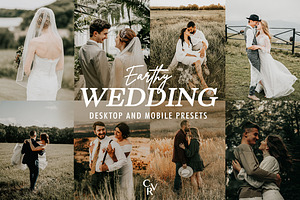 10 Earthy Wedding Lightroom Presets