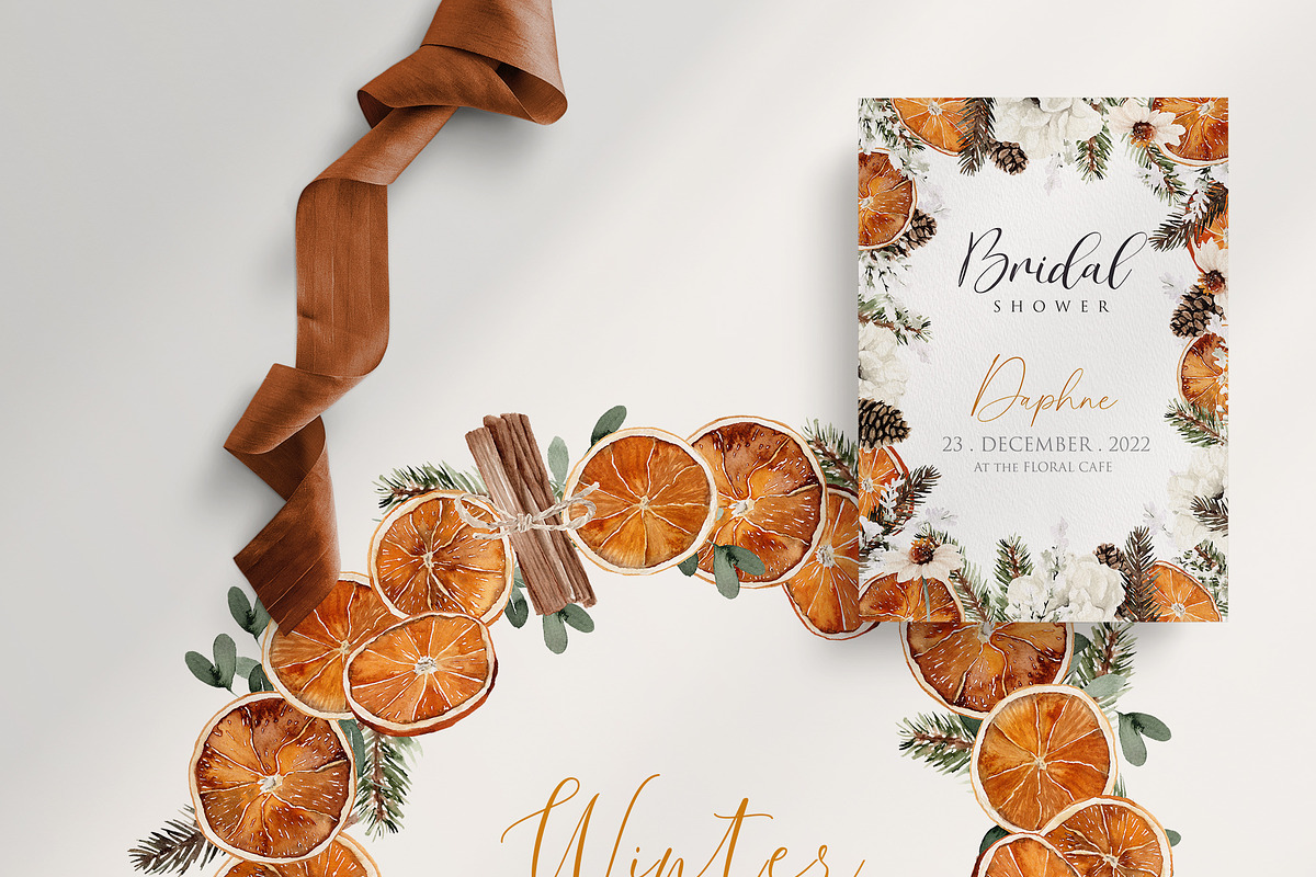 Watercolor flower - Winter Bohemian, an Illustration by Beigetime (Photo 10 of 13)