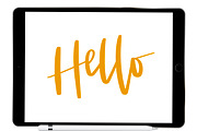 Honey Procreate Lettering Brush, a Brush Add-On by Blue Strawberry Studio (Thumbnail 3 of 6)