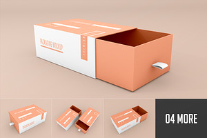 Gift Box Mockup