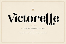 Victorelle | Elegant Serif Font