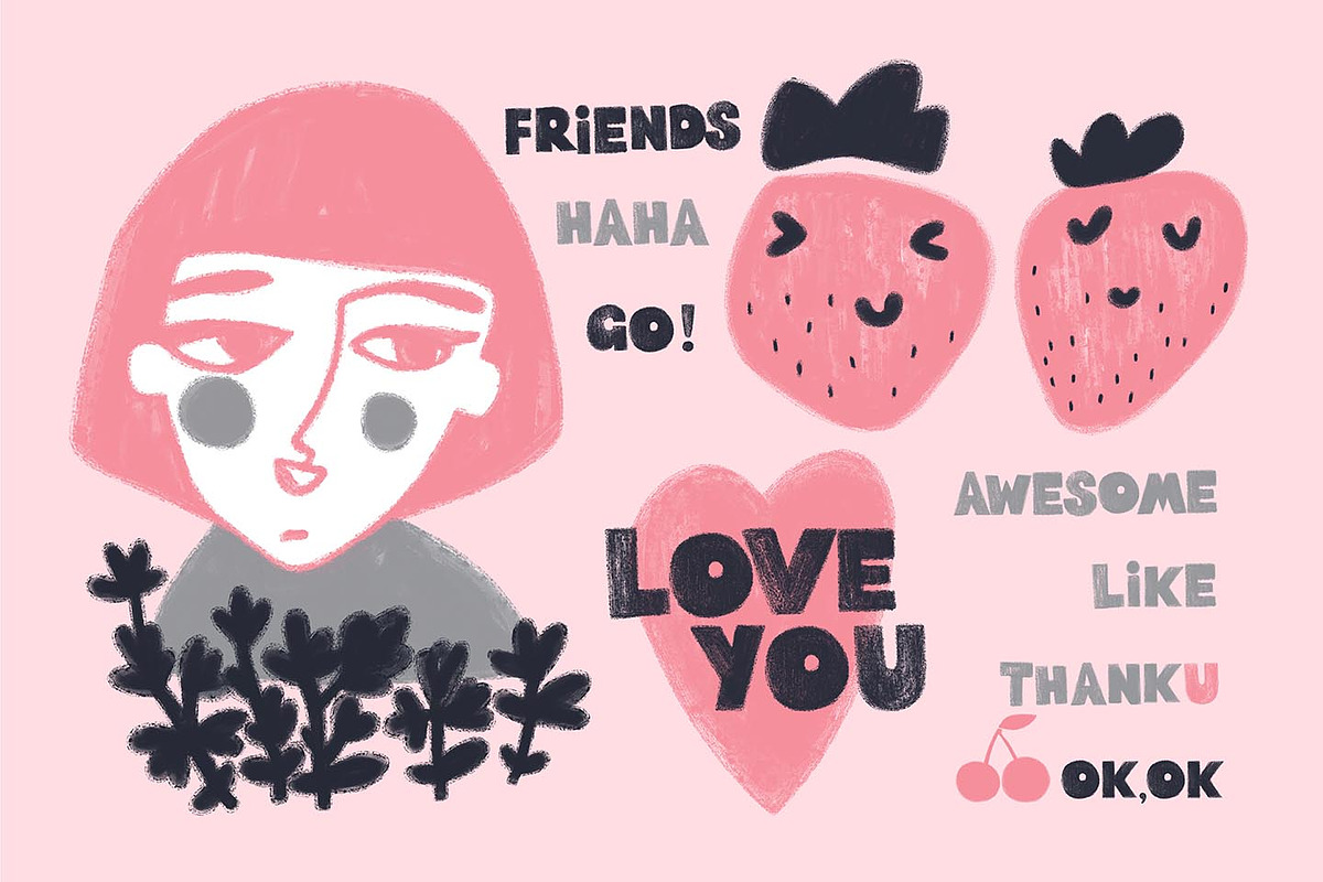 GIRLS GIRLS, an Education Illustration by HANNA V (Photo 2 of 8)