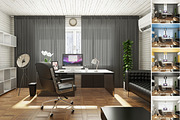 Office Room Mock-Up, a Household Mockup by IsometricWorld (Thumbnail 7 of 9)